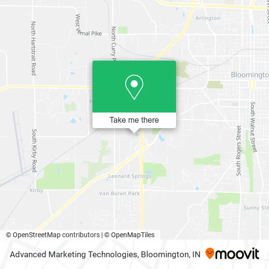 Mapa de Advanced Marketing Technologies