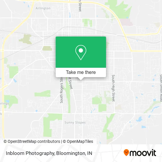 Inbloom Photography map