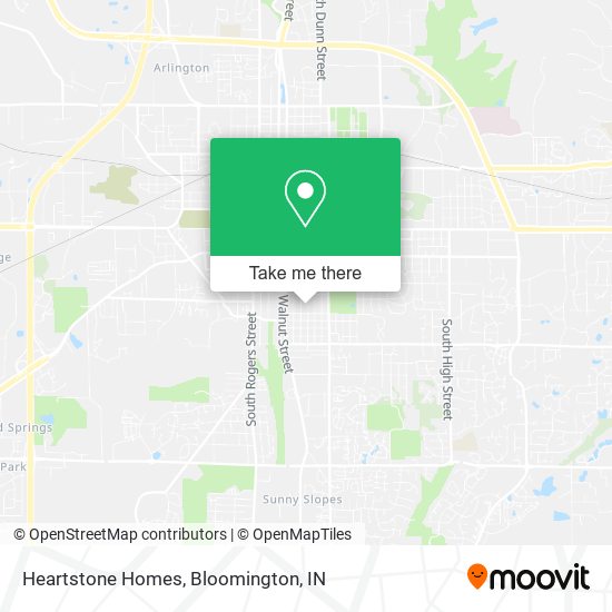 Heartstone Homes map