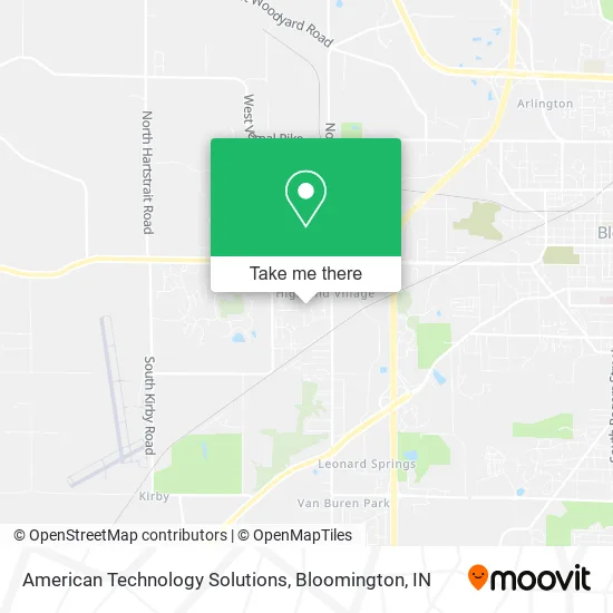 Mapa de American Technology Solutions