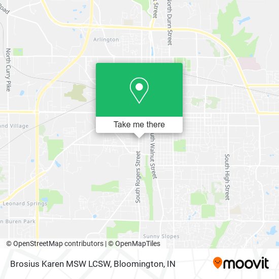 Mapa de Brosius Karen MSW LCSW