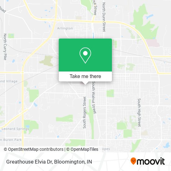 Greathouse Elvia Dr map