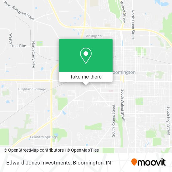 Edward Jones Investments map