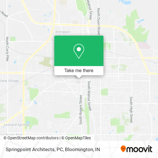 Springpoint Architects, PC map