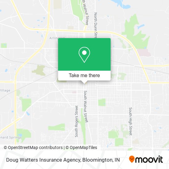 Doug Watters Insurance Agency map