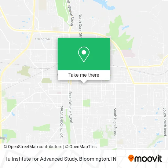 Mapa de Iu Institute for Advanced Study