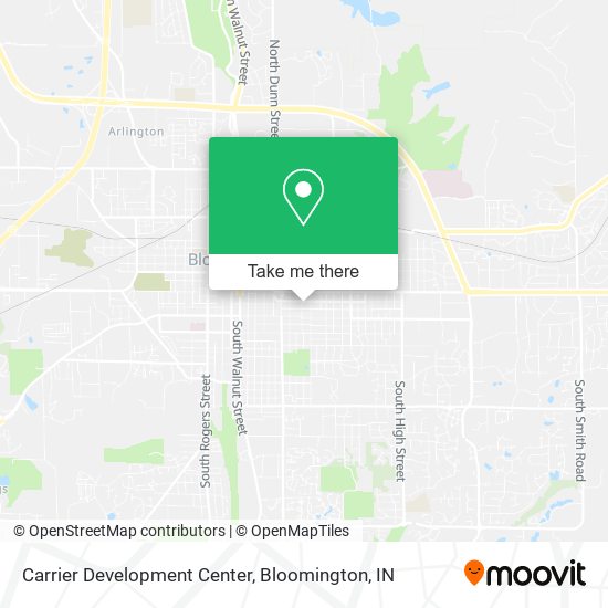 Carrier Development Center map