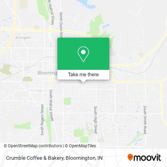 Mapa de Crumble Coffee & Bakery