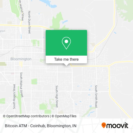 Bitcoin ATM - Coinhub map
