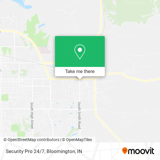 Mapa de Security Pro 24/7