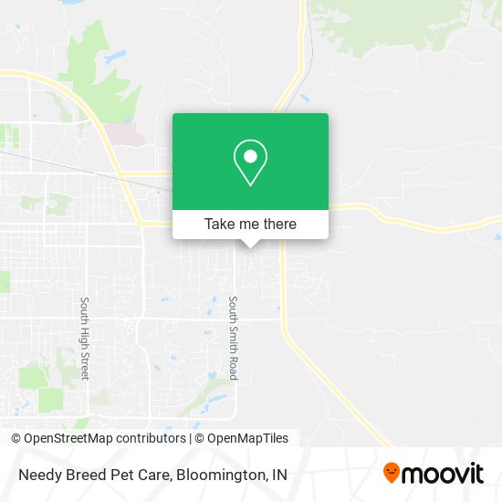 Needy Breed Pet Care map