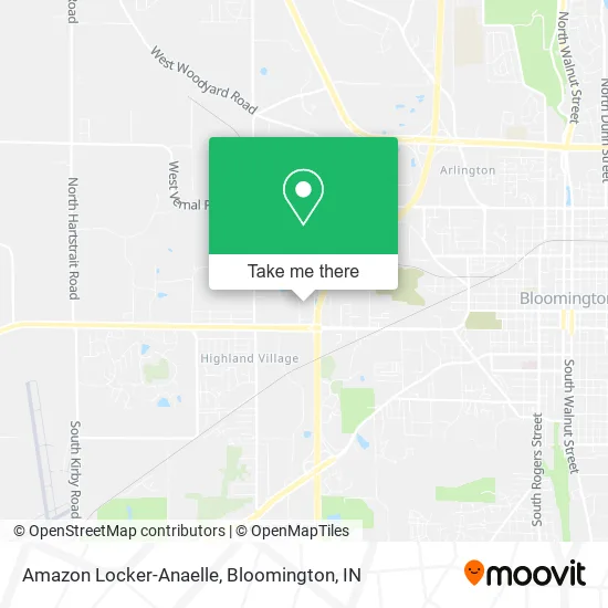 Mapa de Amazon Locker-Anaelle