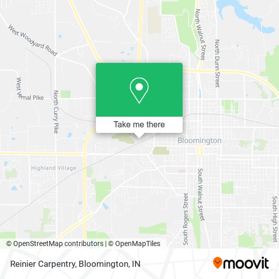 Reinier Carpentry map
