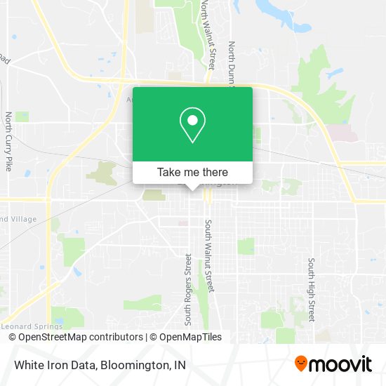 White Iron Data map