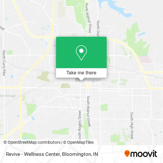Mapa de Revive - Wellness Center