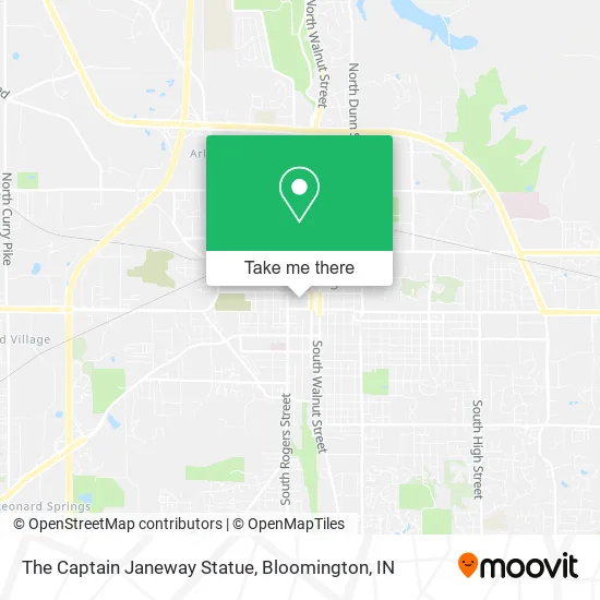 Mapa de The Captain Janeway Statue