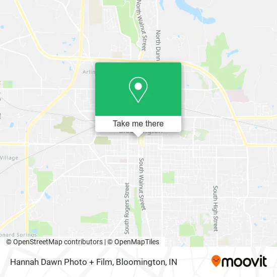 Hannah Dawn Photo + Film map