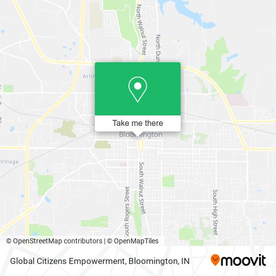 Global Citizens Empowerment map