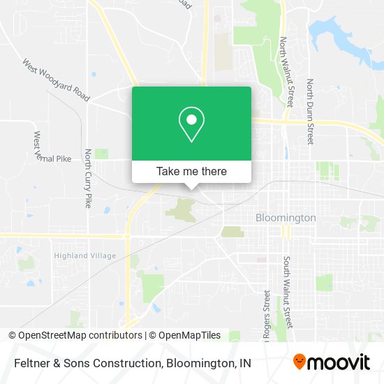 Feltner & Sons Construction map