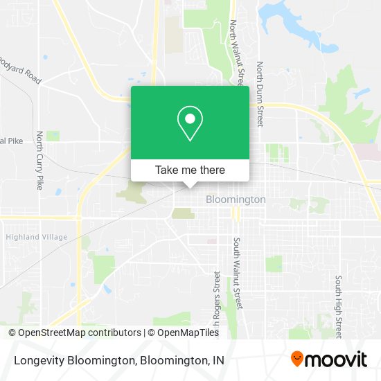 Mapa de Longevity Bloomington