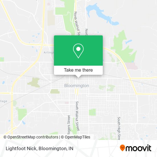 Mapa de Lightfoot Nick