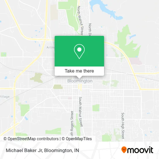 Michael Baker Jr map