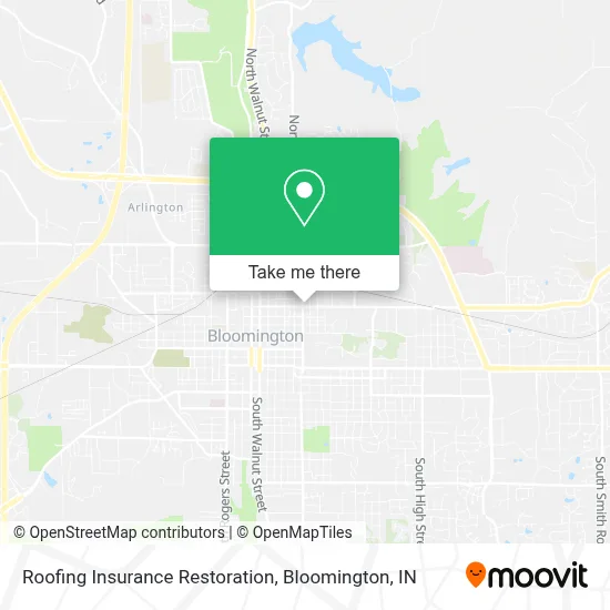 Roofing Insurance Restoration map