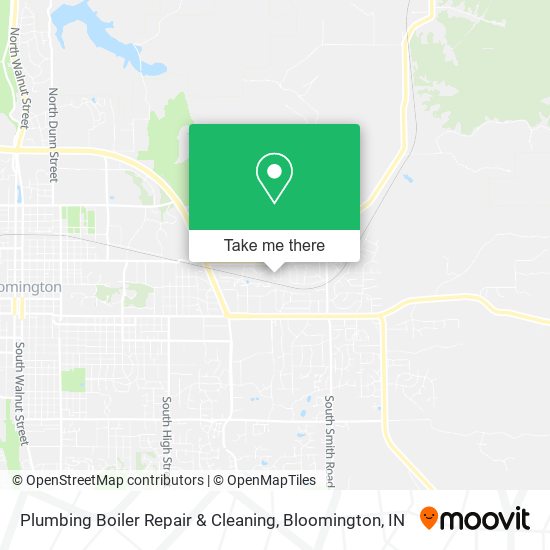 Plumbing Boiler Repair & Cleaning map