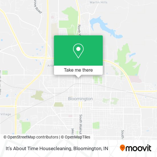 It's About Time Housecleaning map