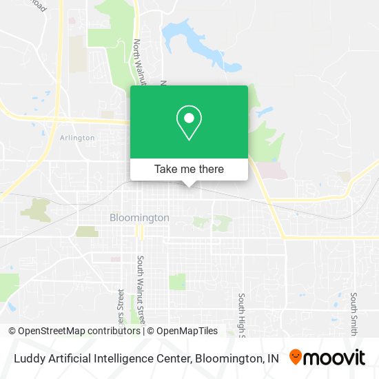 Luddy Artificial Intelligence Center map