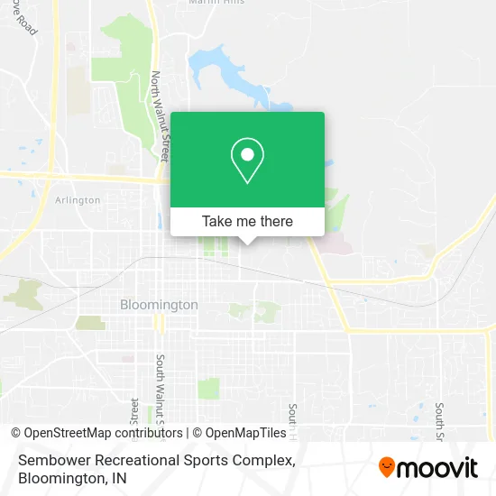 Sembower Recreational Sports Complex map