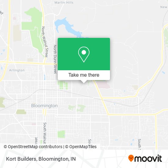 Kort Builders map