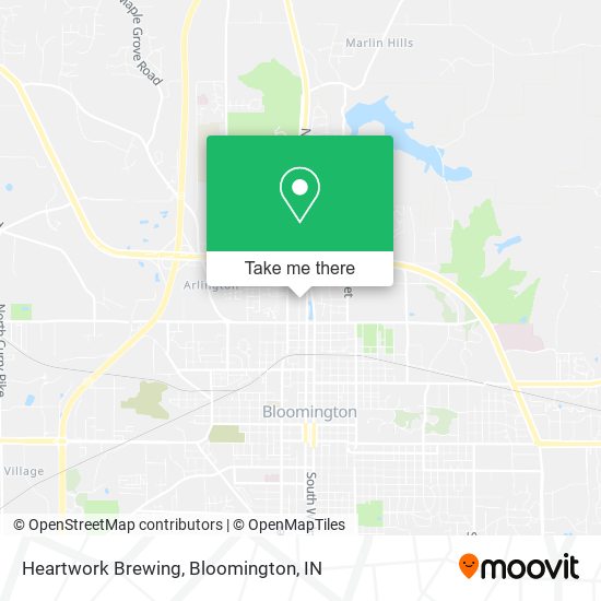 Heartwork Brewing map