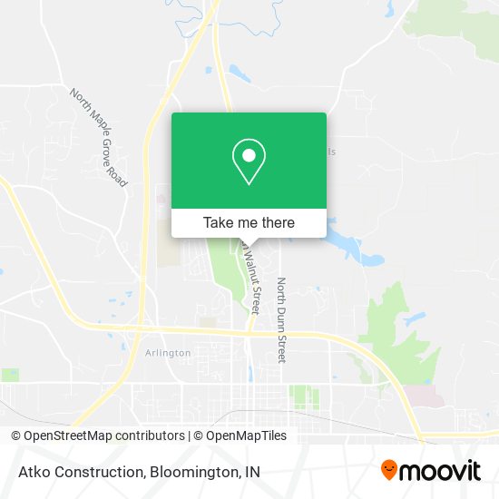 Mapa de Atko Construction