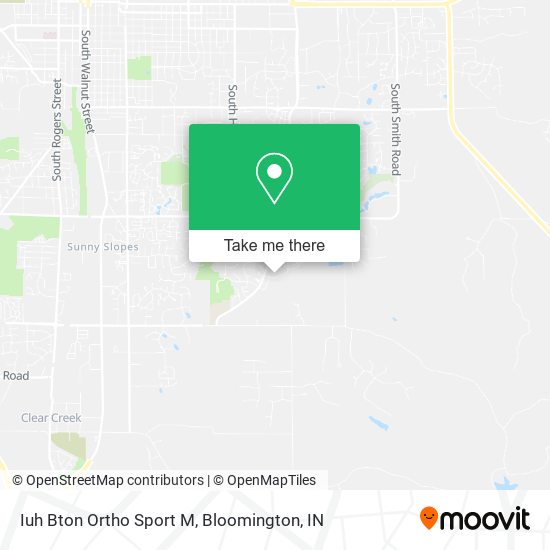 Iuh Bton Ortho Sport M map
