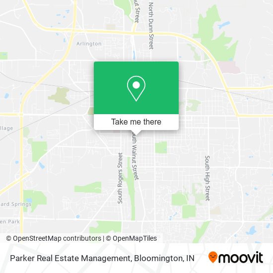 Mapa de Parker Real Estate Management