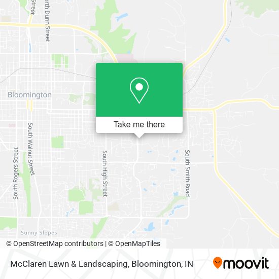 McClaren Lawn & Landscaping map