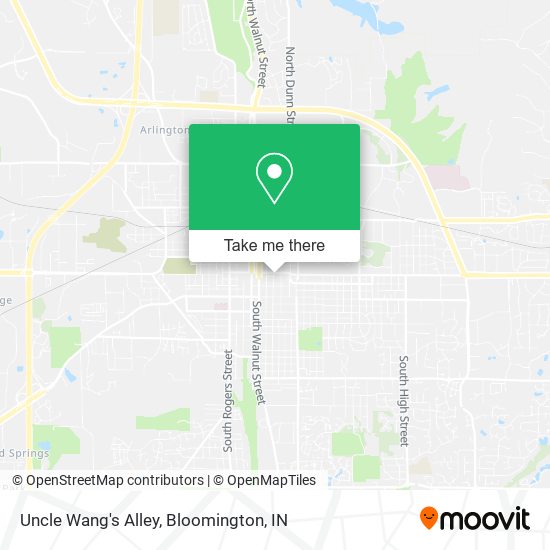 Mapa de Uncle Wang's Alley