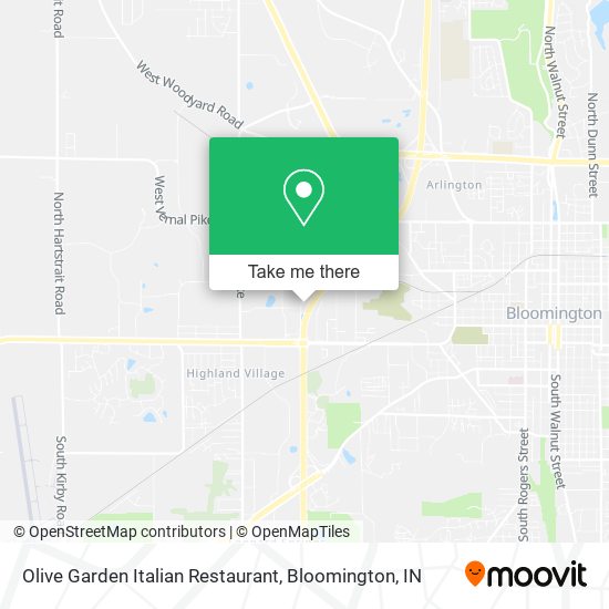 Olive Garden Italian Restaurant map