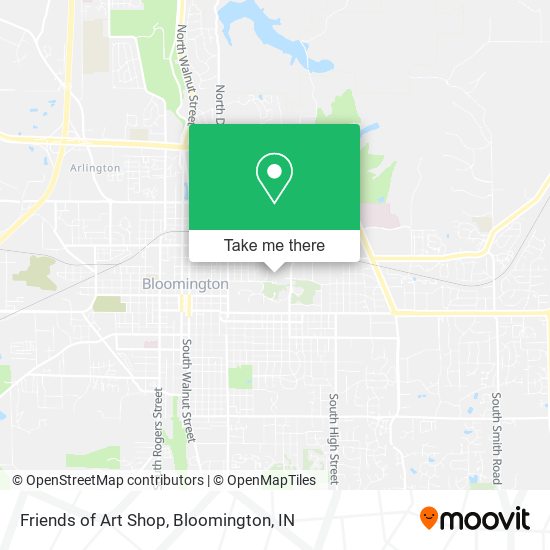 Friends of Art Shop map
