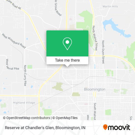 Mapa de Reserve at Chandler's Glen