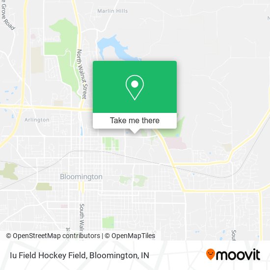 Iu Field Hockey Field map