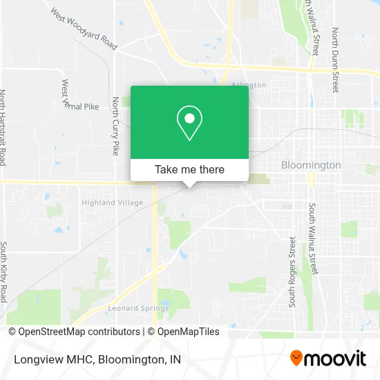 Longview MHC map
