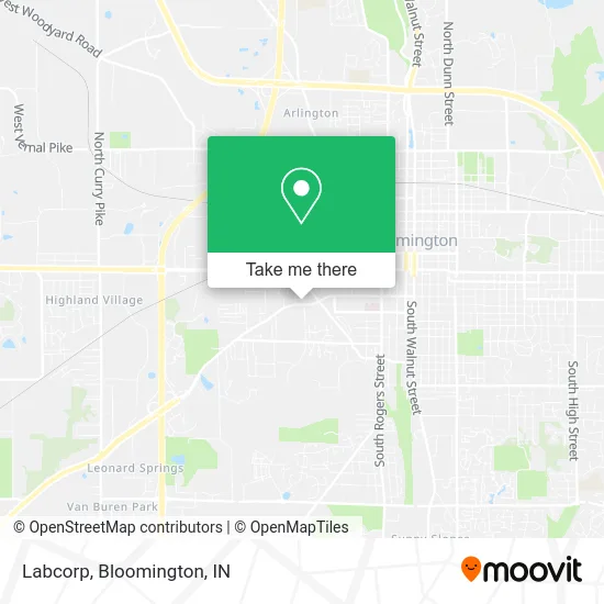 Labcorp map