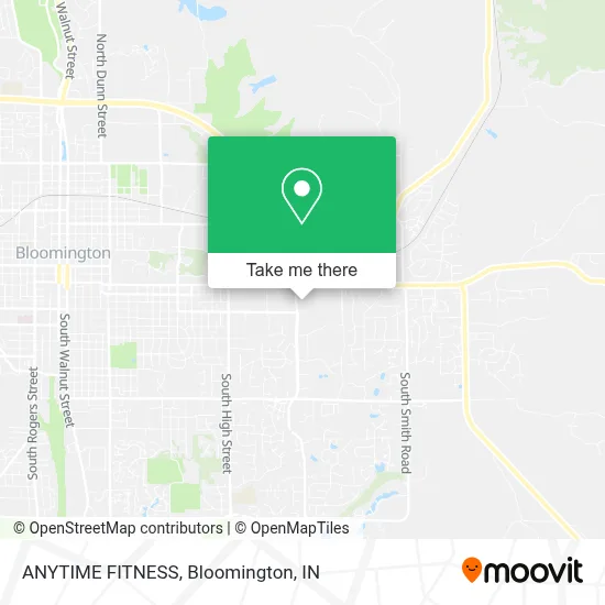 ANYTIME FITNESS map