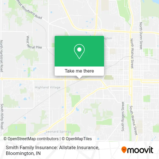 Smith Family Insurance: Allstate Insurance map