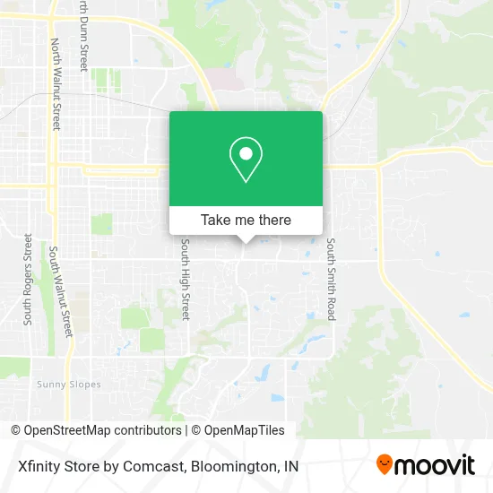 Xfinity Store by Comcast map