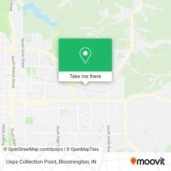 Usps Collection Point map