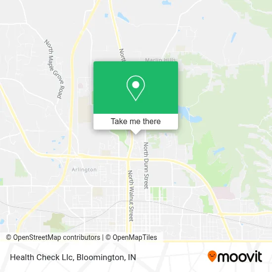 Health Check Llc map