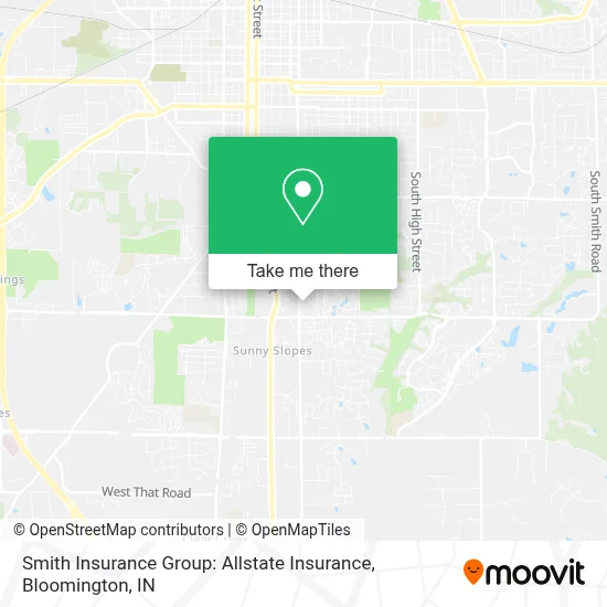Smith Insurance Group: Allstate Insurance map